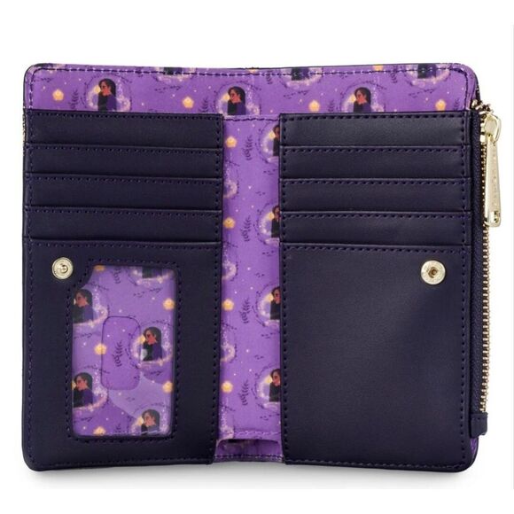 Disney Parks Loungefly Wish Wallet Star Glow in the dark  Disney NWT NEW - Picture 6 of 6